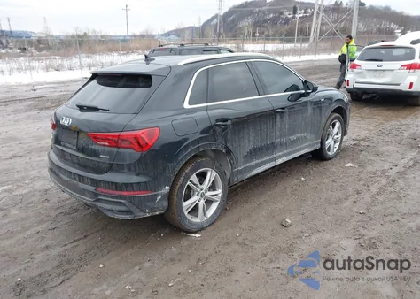 2022 Audi Q3 Premium Plus 45 Tfsi S Line Quattro Tiptronic из США, поврежденный, VIN WA1EECF3XN1064486